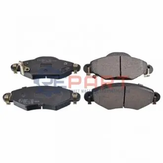 Фото 1 — Комплект гальмівних колодок, дискове гальмо FEBI BILSTEIN (16576) Фото Комплект гальмівних колодок, дискове гальмо FEBI BILSTEIN (16576) зображення 1