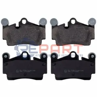 Комплект гальмівних колодок задн, AUDI Q7 PORSCHE CAYENNE VW TOUAREG 2.5D-6.0D 05.02-08.15 Febi Bilstein 16619 Купити в Україні