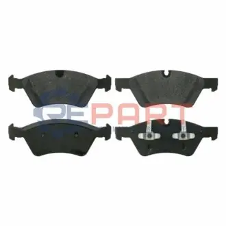 Комплект гальмівних колодок передн, MERCEDES E T-MODEL (S211), E (W211), GL (X164), M (W164), R (W251, V251) 3.0-5.5 10.03-12.14 Febi Bilstein 16621 Купити в Україні