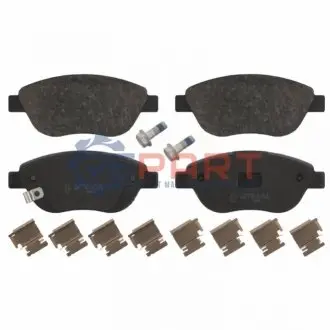 Комплект гальмівних колодок передн, FIAT 500L OPEL CORSA D 0.9-1.6D 07.06 Febi Bilstein 16630