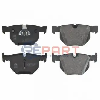 Комплект гальмівних колодок задн, BMW 7 (E65, E66, E67), X5 (E70), X5 (F15, F85), X6 (E71, E72), X6 (F16, F86) 2.0-3.6 11.01-07.19 Febi Bilstein 16633 Купити в Україні