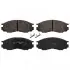 Комплект гальмівних колодок передн, MITSUBISHI DELICA / SPACE GEAR, L 300 III, L200, L400 2.0/2.4/2.5D 07.94-12.07 Febi Bilstein (16645) зображення 1