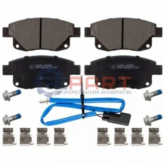 Тормозные колодки, дисковый тормоз.) Febi Bilstein 16701 Купить в Украине