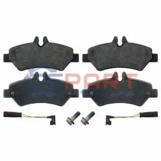 Комплект гальмівних колодок задн, MERCEDES SPRINTER 3,5-T (B906), SPRINTER 3-T (B906), SPRINTER 4,6-T (B906), SPRINTER 5-T (B906) 1.8-3.5 06.06-12.19 Febi Bilstein 16708 Купити в Україні