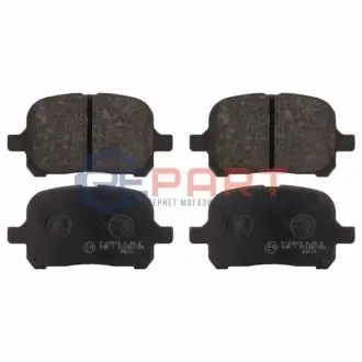 Фото 1 — Колодки гальмівні (передні) Toyota Camry/Lexus ES 96-06 (Akebono) FEBI BILSTEIN (16724) Фото Колодки гальмівні (передні) Toyota Camry/Lexus ES 96-06 (Akebono) FEBI BILSTEIN (16724) зображення 1