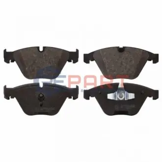 Комплект гальмівних колодок передн, BMW 3 (E90), 3 (E91), 3 (E92), 3 (E93), X1 (E84) 1.6-3.0 12.04-06.15 Febi Bilstein 16728 Купити в Україні