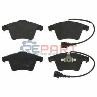 Комплект гальмівних колодок передн, VW TOUAREG 2.5D 01.03-05.10 Febi Bilstein 16733