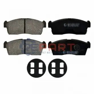 Комплект гальмівних колодок передн, CITROEN C-ZERO MITSUBISHI I PEUGEOT ION SUZUKI ALTO VI 1.1/Electric 06.02 Febi Bilstein 16740