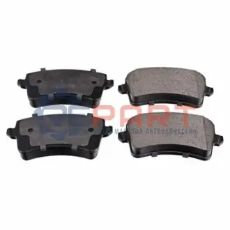 Комплект гальмівних колодок задн, AUDI A4 ALLROAD B8, A4 B8, A5, Q5 1.8-4.2 06.07-05.17 Febi Bilstein 16755 Купити в Україні