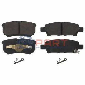 Комплект гальмівних колодок задн, CHRYSLER 200, SEBRING DODGE AVENGER, CALIBER JEEP COMPASS, PATRIOT MITSUBISHI LANCER CARGO, LANCER VII, LANCER VIII, OUTLANDER I 1.3-3.6ALK 06.00 Febi Bilstein 16774 Купити в Україні