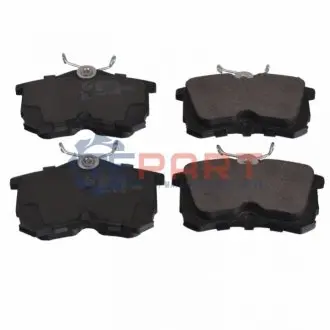 Комплект гальмівних колодок задн, HONDA ACCORD VI, ACCORD VII, JAZZ II 1.4-2.4 03.97-10.08 Febi Bilstein 16790 Купити в Україні