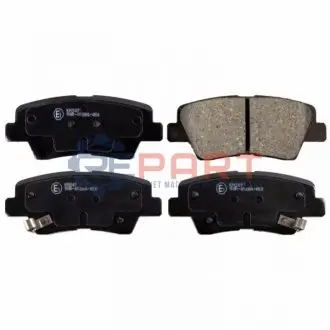 Комплект гальмівних колодок задн, HYUNDAI ELANTRA IV, GRANDEUR, SONATA V, TUCSON KIA OPIRUS, OPTIMA, SOUL I 1.6-3.8 06.04 Febi Bilstein 16799 Купити в Україні