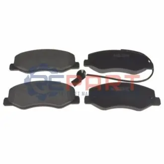 Фото Колодки гальмівні (задні) Renault Master III/Opel Movano B/Nissan NV400 10- (+датчик/к-кт)(спарка) FEBI BILSTEIN (16819) зображення 1