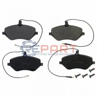 Комплект гальмівних колодок передн, CITROEN C5 III, C6 PEUGEOT 407, 607 2.0-3.0 02.00 Febi Bilstein 16829