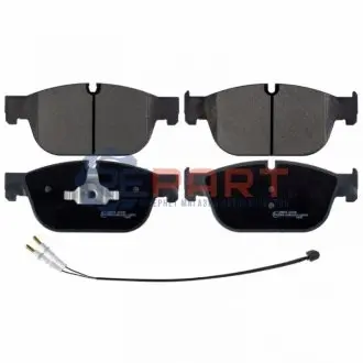 Комплект гальмівних колодок передн, DS DS 4, DS 5 CITROEN C5 III, C6, DS4, DS5 PEUGEOT 308, 308 I, 407, 508, 508 I, RCZ 1.6-3.0D 03.04 Febi Bilstein 16862 Купити в Україні