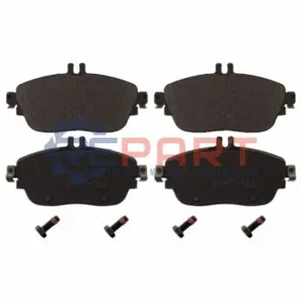 Фото Колодки гальмівні (передні) Citroen Jumper 99-06/Fiat Ducato 00-/Peugeot Boxer 97-09 (+датчик) FEBI BILSTEIN (16870) зображення 1