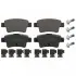Фото Комплект гальмівних колодок задн, ABARTH GRANDE PUNTO FIAT GRANDE PUNTO OPEL COMBO, COMBO TOUR, CORSA C, CORSA D 1.0-1.9D 07.04 Febi Bilstein (16880) зображення 1