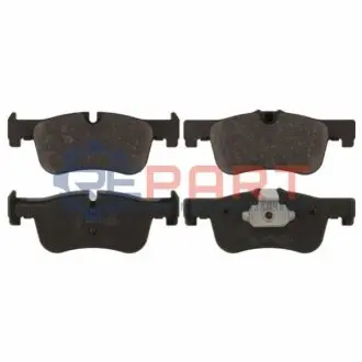 Комплект гальмівних колодок передн, BMW 1 (F20), 1 (F21), 2 (F22, F87), 2 (F23) 1.5-2.0D 07.11-06.21 Febi Bilstein 16885 Купити в Україні