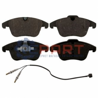 FEBI CITROEN гальмівні колодки передн C5 III 08-,Peugeot 407 04-,508 10- FEBI BILSTEIN 16889