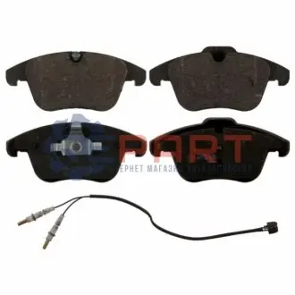 Комплект гальмівних колодок передн, CITROEN C5 III PEUGEOT 407, 508, 508 I 1.6-2.2D 05.04 Febi Bilstein 16889 Купити в Україні