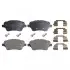 Комплект гальмівних колодок передн, FORD B-MAX, FIESTA, FIESTA VI, TOURNEO COURIER B460, TRANSIT COURIER B460 1.0-1.6D 06.08 Febi Bilstein (16940) зображення 1