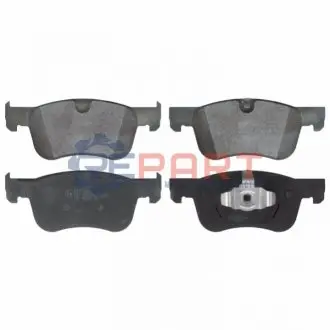 Комплект гальмівних колодок передн, CITROEN BERLINGO, C4 GRAND PICASSO II, C4 PICASSO II, C4 SPACETOURER, GRAND C4 SPACETOURER OPEL COMBO E TOUR / LIFE PEUGEOT PARTNER, RIFTER 1.2-2.0D 02.13 Febi Bilstein 16957 Купити в Україні