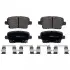 Комплект гальмівних колодок задн, OPEL INSIGNIA B, INSIGNIA B COUNTRY, INSIGNIA B GRAND SPORT 1.5-2.0D 03.17 Febi Bilstein (16983) зображення 1
