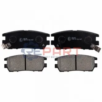 Комплект гальмівних колодок задн, MITSUBISHI 3000 GT, ECLIPSE II, ECLIPSE III, ECLIPSE IV, GALANT IX, GALANT VII, GALANT VIII, MAGNA, PAJERO II, PAJERO PININ I, SANTAMO 1.8-3.8 06.87 Febi Bilstein 170239