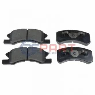 Комплект гальмівних колодок передн, DAIHATSU CUORE V, CUORE VI, CUORE VII, TREVIS MITSUBISHI MIRAGE / SPACE STAR VI, MIRAGE VI SUZUKI IGNIS II, IGNIS III 0.7-1.5 11.98 Febi Bilstein 170246