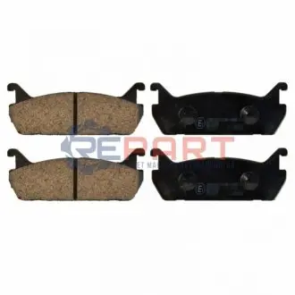 Комплект гальмівних колодок задн, DAIHATSU APPLAUSE I, APPLAUSE II MAZDA 323 C IV, 323 F IV, 323 P V, 323 S IV, MX-3, MX-5 I SUZUKI BALENO 1.3-1.9D 06.89-05.02 Febi Bilstein 170269
