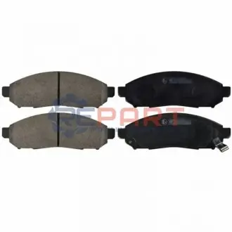 Колодки гальмівні (передні) Nissan NP300 Navara/Pathfinder III 05 Febi Bilstein 170292 Купити в Україні