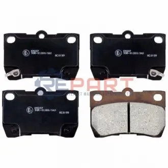 FEBI TOYOTA Тормозные колодки задние.Lexus GS/IS 05- Febi Bilstein 170295 Купить в Украине