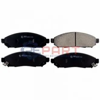 Комплект гальмівних колодок передн, NISSAN LEAF, NAVARA, NAVARA NP300, NP300, PATHFINDER III, PICK UP, PRIMERA, XTERRA 1.6-Electric 06.90 Febi Bilstein 170304 Купити в Україні