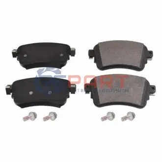 Комплект гальмівних колодок задн, CITROEN JUMPY III, SPACETOURER OPEL VIVARO C, ZAFIRA LIFE PEUGEOT EXPERT, TRAVELLER TOYOTA PROACE, PROACE VERSO 1.5D-Electric 02.16 Febi Bilstein 170383 Купити в Україні