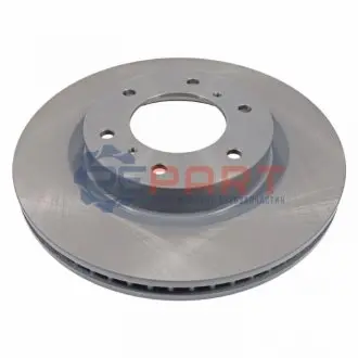 Фото Диск гальмівний (передній) Mitsubishi Pajero IV 06- (332x28) (вентил.) FEBI BILSTEIN (170599) зображення 1