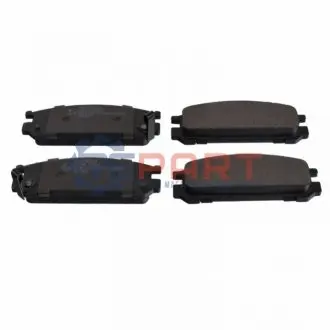 Фото Комплект гальмівних колодок, дискове гальмо FEBI BILSTEIN (170873) зображення 1