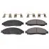 Комплект гальмівних колодок, дискове гальмо 170899