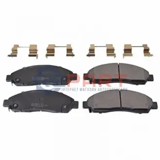 Фото Комплект гальмівних колодок, дискове гальмо FEBI BILSTEIN (170899) зображення 1