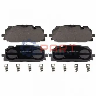 Комплект гальмівних колодок передн, AUDI A4 ALLROAD B9, A4 B9, A5, A6 ALLROAD C8, A6 C8, A7, A8 D5, E-TRON, Q3, Q5, Q7, Q8, Q8 E-TRON BENTLEY BENTAYGA VW TOUAREG 1.4-Electric 01.15 Febi Bilstein 171413 Купити в Україні