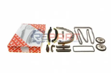 Комплект ланцюга ГРМ Porsche Cayenne S/Turbo S 4.5 V8 02-10 FEBI BILSTEIN 171515 Купити в Україні