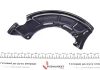Кожух тормозного диска Febi Bilstein (171529) изображение 3