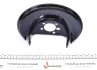 Фото Захист гальмівного диска задн Лів AUDI A1, A2 SEAT CORDOBA, IBIZA III, IBIZA IV, IBIZA IV SC, IBIZA IV ST SKODA FABIA I, FABIA I PRAKTIK, FABIA II, FABIA III, ROOMSTER 1.0-2.0D 08.99 Febi Bilstein (171554) зображення 4