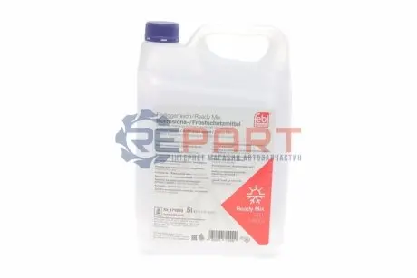 Антифриз (синій) Readymix G11 (-35°C готовий до застосування) (5 л) FEBI BILSTEIN 171999 Купити в Україні