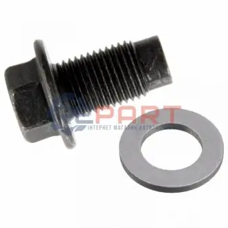 Болт зливу оливи + шайба Toyota Yaris/Citroen C1/Peugeot 107/108 1.0-1.33 02- (M12x1.25) FEBI BILSTEIN 172445 Купити в Україні