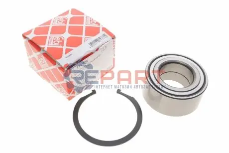 Фото Підшипник маточини (передньої) Hyundai Santa Fe 00-06/Tucson 04-10/Kia Sportage 04- FEBI BILSTEIN (172778) зображення 1