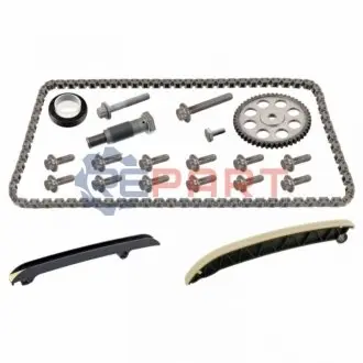 Комплект ГРМ (ланцюг + елементи) AUDI A1, A3 SEAT ALTEA, ALTEA XL, IBIZA IV, IBIZA IV SC, IBIZA IV ST, LEON SKODA FABIA II, OCTAVIA II, ROOMSTER, ROOMSTER PRAKTIK, YETI 1.2-2.0D 02.03-07.19 Febi Bilstein 172944 Купити в Україні