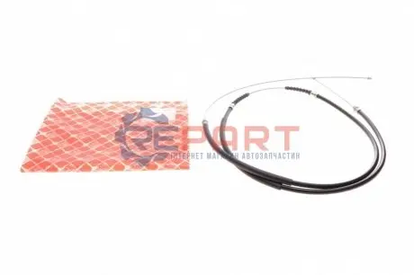 Фото Трос ручника (задній) Fiat Ducato/Citroen Jumper/Peugeot Boxer 02- (2827mm) FEBI BILSTEIN (172946) зображення 1