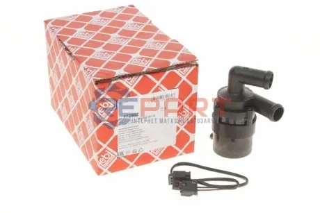 Додатковий водяний насос (режим роботи електричний) AUDI A3 SEAT ALHAMBRA SKODA OCTAVIA I, OCTAVIA II, OCTAVIA III, SUPERB II, YETI VW CADDY ALLTRACK IV, CADDY III, CADDY IV 1.0-3.6 09.96-12.22 Febi Bilstein 172982 Купити в Україні