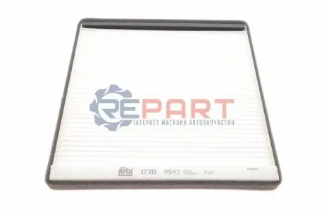 Фото Фільтр салону Citroen Berlingo/Peugeot Partner 1.1-2.0HDI 96- FEBI BILSTEIN (17311) зображення 1