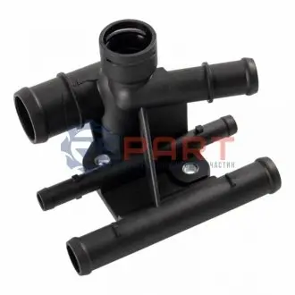 Фланець охолоджуючої рідини AUDI A1, A3, TT SEAT ALTEA, ALTEA XL, LEON, TOLEDO III SKODA OCTAVIA II VW EOS, GOLF V, GOLF VI, JETTA III, PASSAT B6, POLO V, SCIROCCO III 2.0 09.04-11.17 Febi Bilstein 173335 Купити в Україні